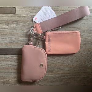 Lululemon Dual Pouch Wristlet unavailable color NWT